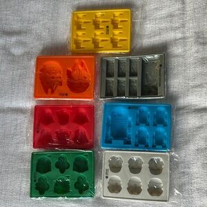 Star Wars Silicone Ice Cube Trays